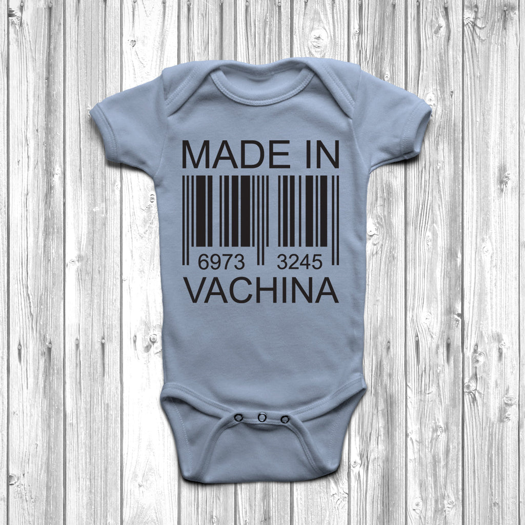 Get trendy with Made In Vachina Baby Grow - Baby Grow available at DizzyKitten. Grab yours for £8.45 today!