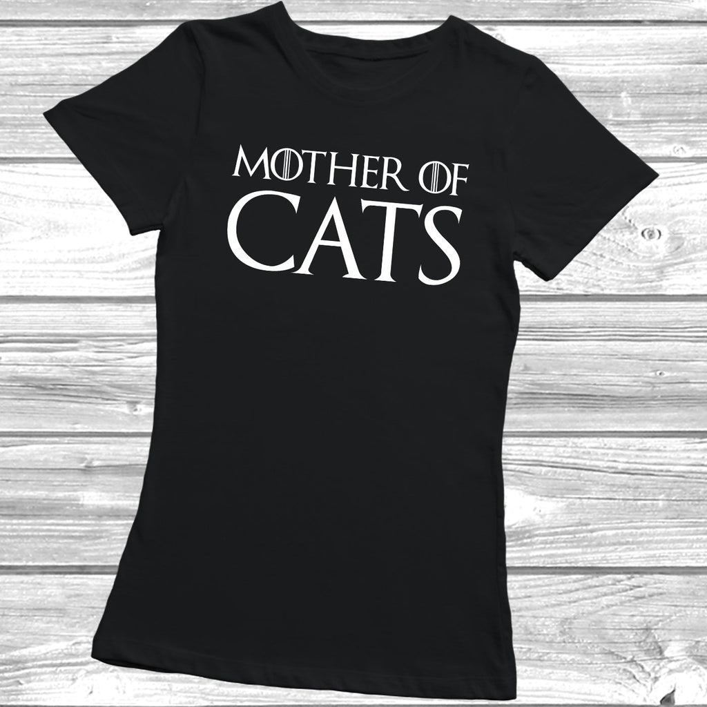 Get trendy with Mother Of Cats T-Shirt - T-Shirt available at DizzyKitten. Grab yours for £8.99 today!
