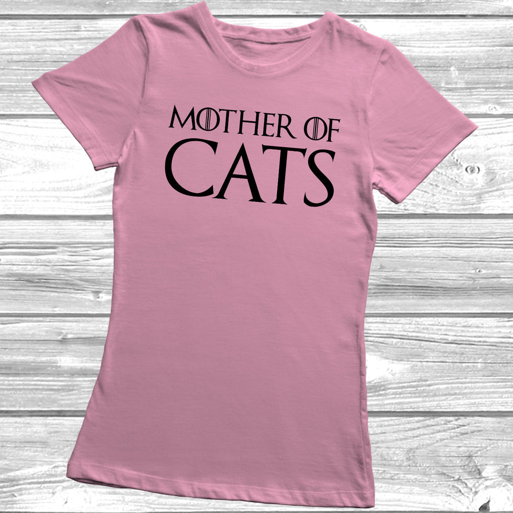 Get trendy with Mother Of Cats T-Shirt - T-Shirt available at DizzyKitten. Grab yours for £9.49 today!
