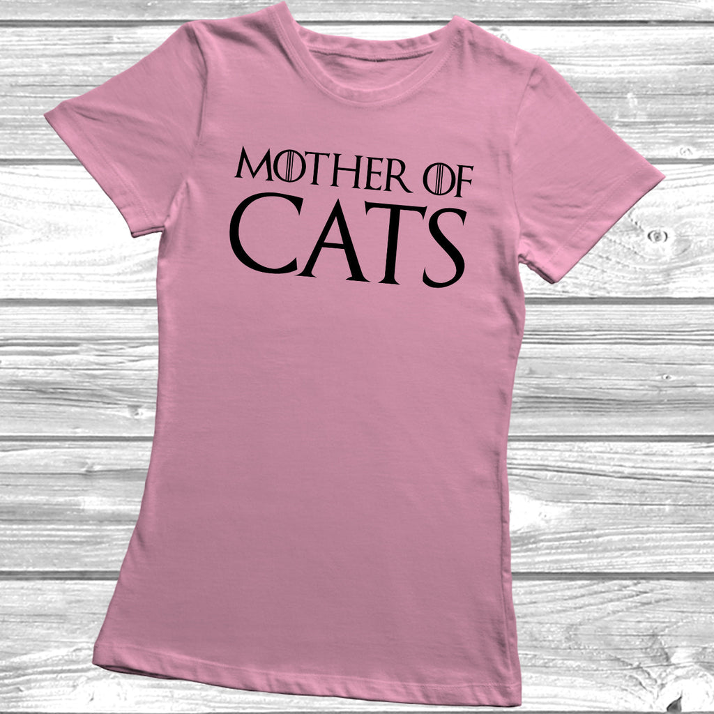 Get trendy with Mother Of Cats T-Shirt - T-Shirt available at DizzyKitten. Grab yours for £8.99 today!