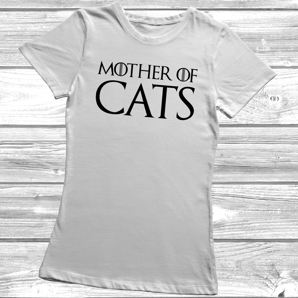 Get trendy with Mother Of Cats T-Shirt - T-Shirt available at DizzyKitten. Grab yours for £9.49 today!