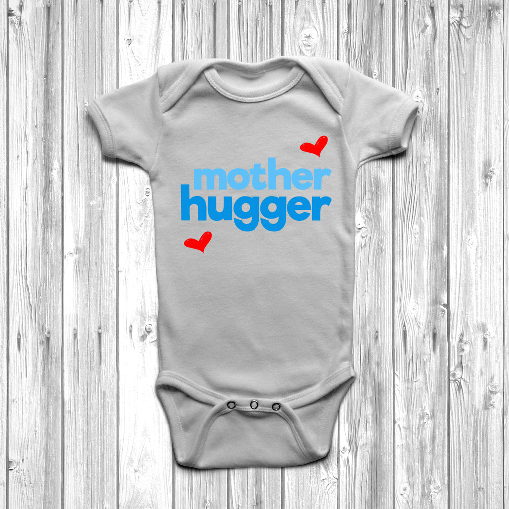 Get trendy with Mother Hugger Baby Grow - Baby Grow available at DizzyKitten. Grab yours for £8.45 today!