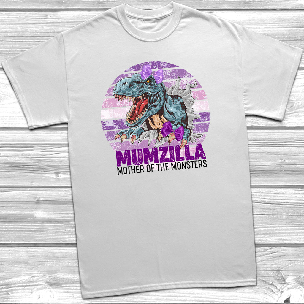 Get trendy with Mumzilla Mother Of The Monsters T-Shirt - T-Shirt available at DizzyKitten. Grab yours for £11.49 today!