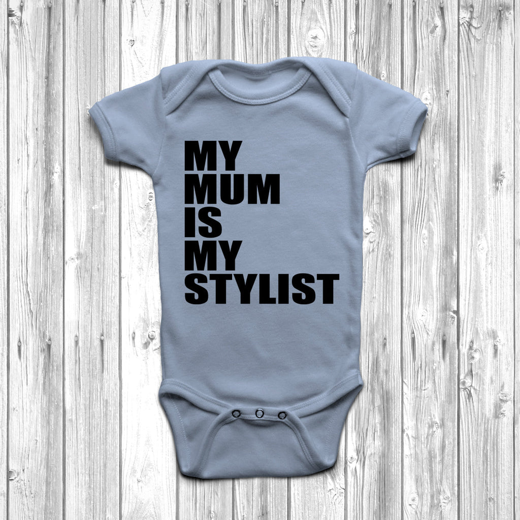 Get trendy with My Mum Is My Stylist Baby Grow - Baby Grow available at DizzyKitten. Grab yours for £7.95 today!