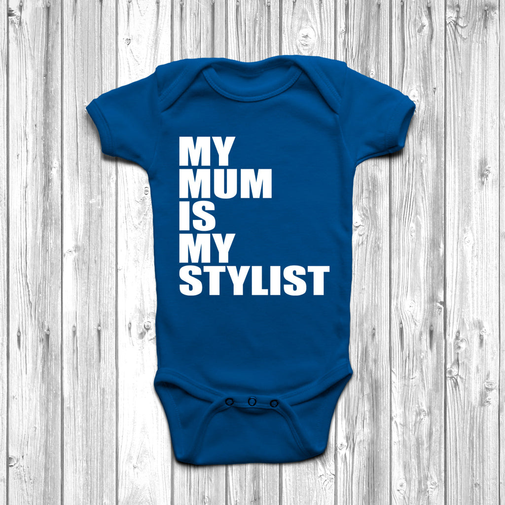Get trendy with My Mum Is My Stylist Baby Grow - Baby Grow available at DizzyKitten. Grab yours for £8.45 today!