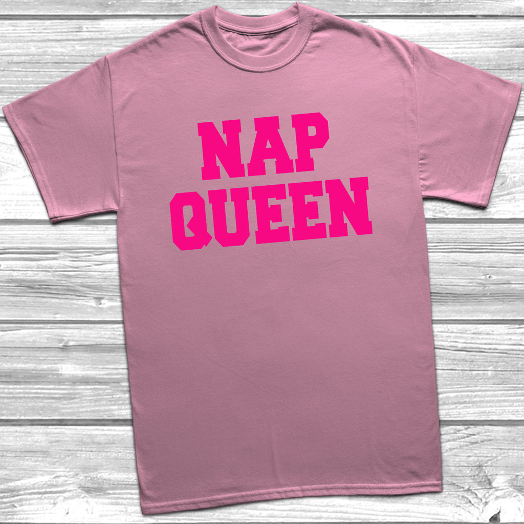 Get trendy with Nap Queen T-Shirt - T-Shirt available at DizzyKitten. Grab yours for £8.99 today!