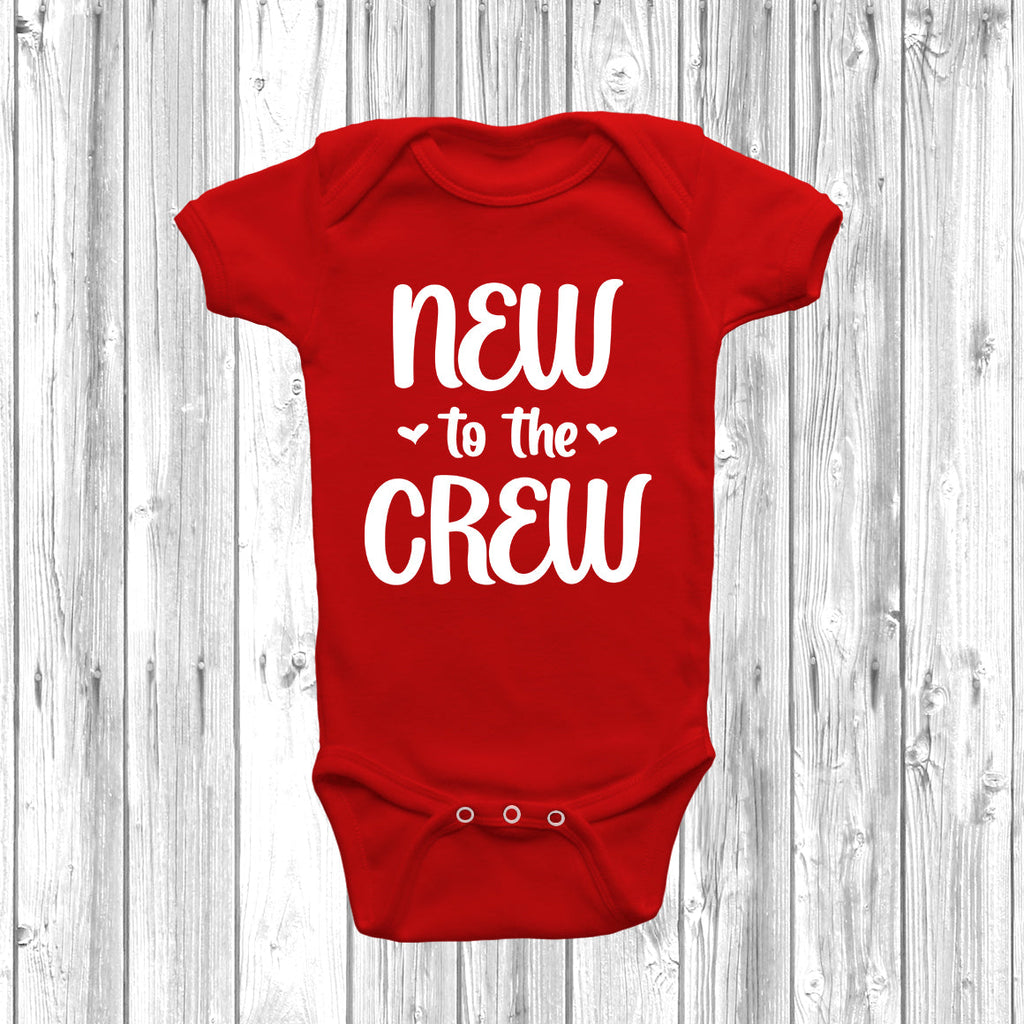 New to the crew shop baby grow