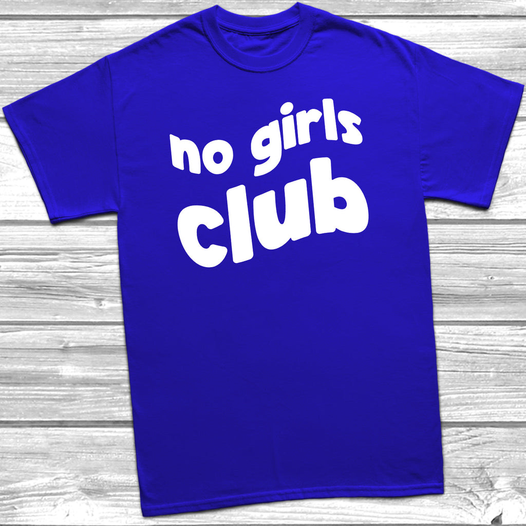 Get trendy with No Girls Club T-Shirt -  available at DizzyKitten. Grab yours for £8.99 today!