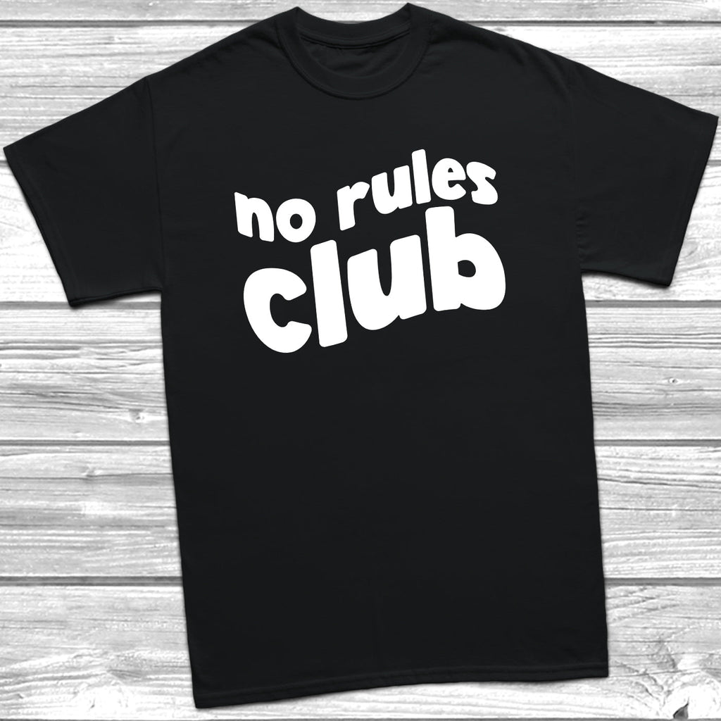 Get trendy with No Rules Club T-Shirt -  available at DizzyKitten. Grab yours for £8.99 today!