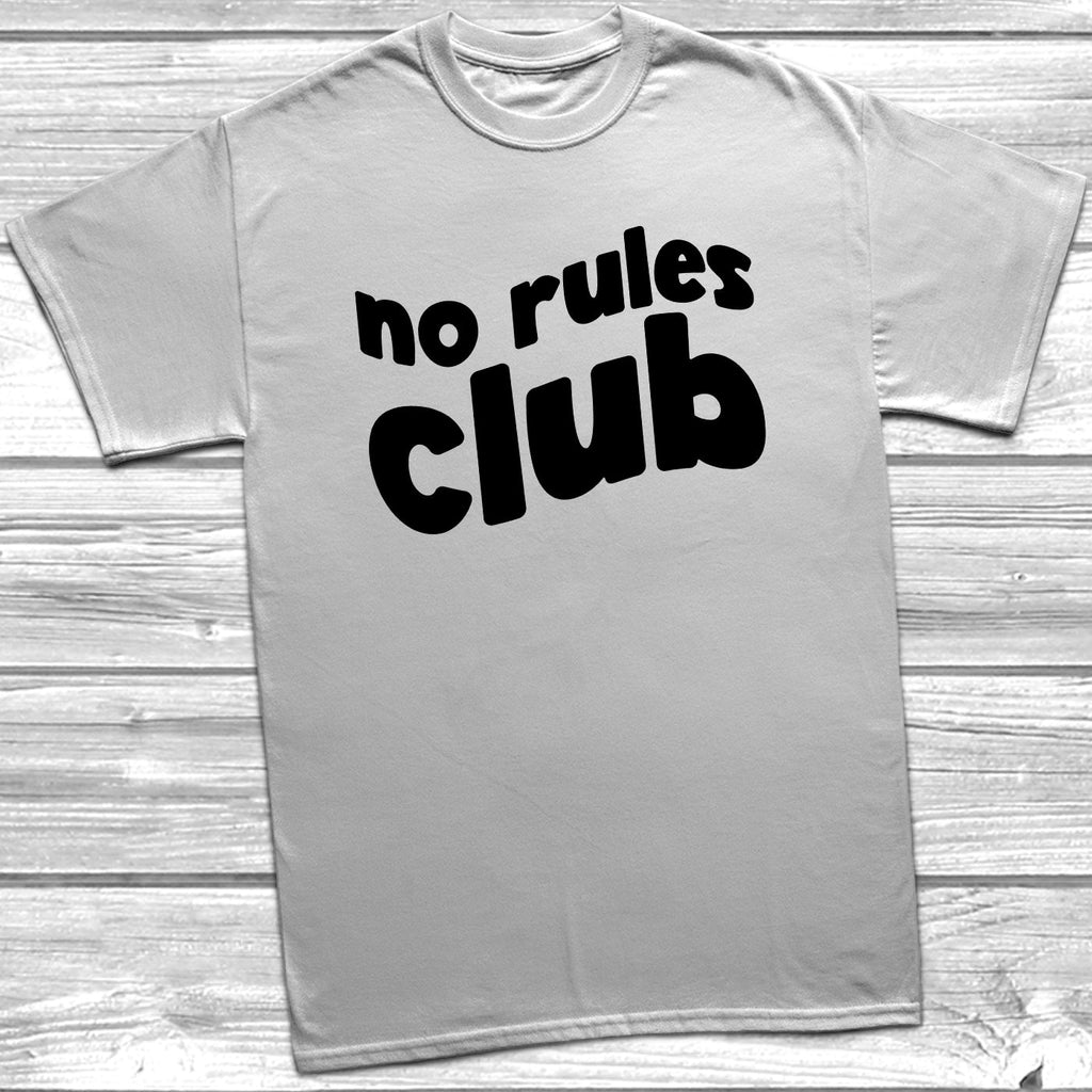 Get trendy with No Rules Club T-Shirt -  available at DizzyKitten. Grab yours for £8.99 today!