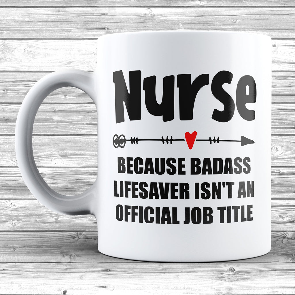 Get trendy with Nurse Job Title Mug - Mug available at DizzyKitten. Grab yours for £8.49 today!