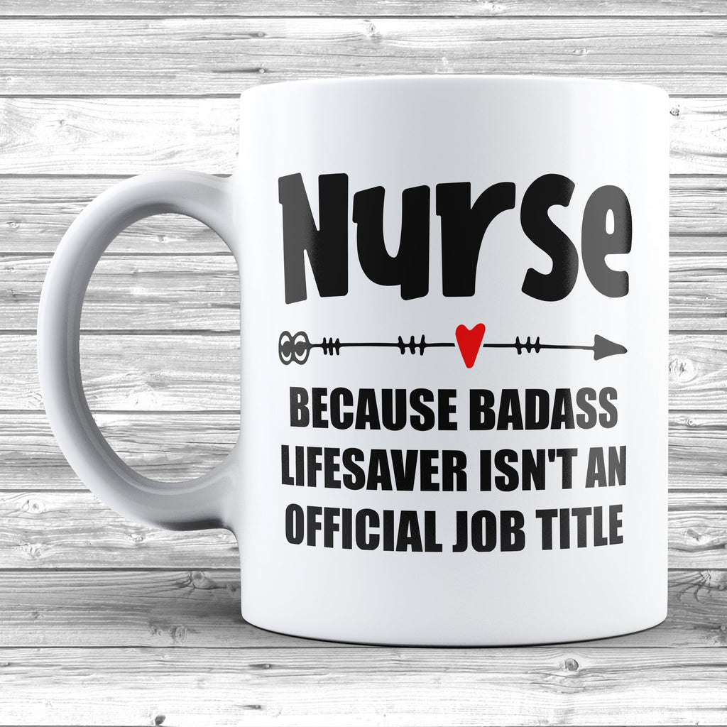 Get trendy with Nurse Job Title Mug - Mug available at DizzyKitten. Grab yours for £7.99 today!