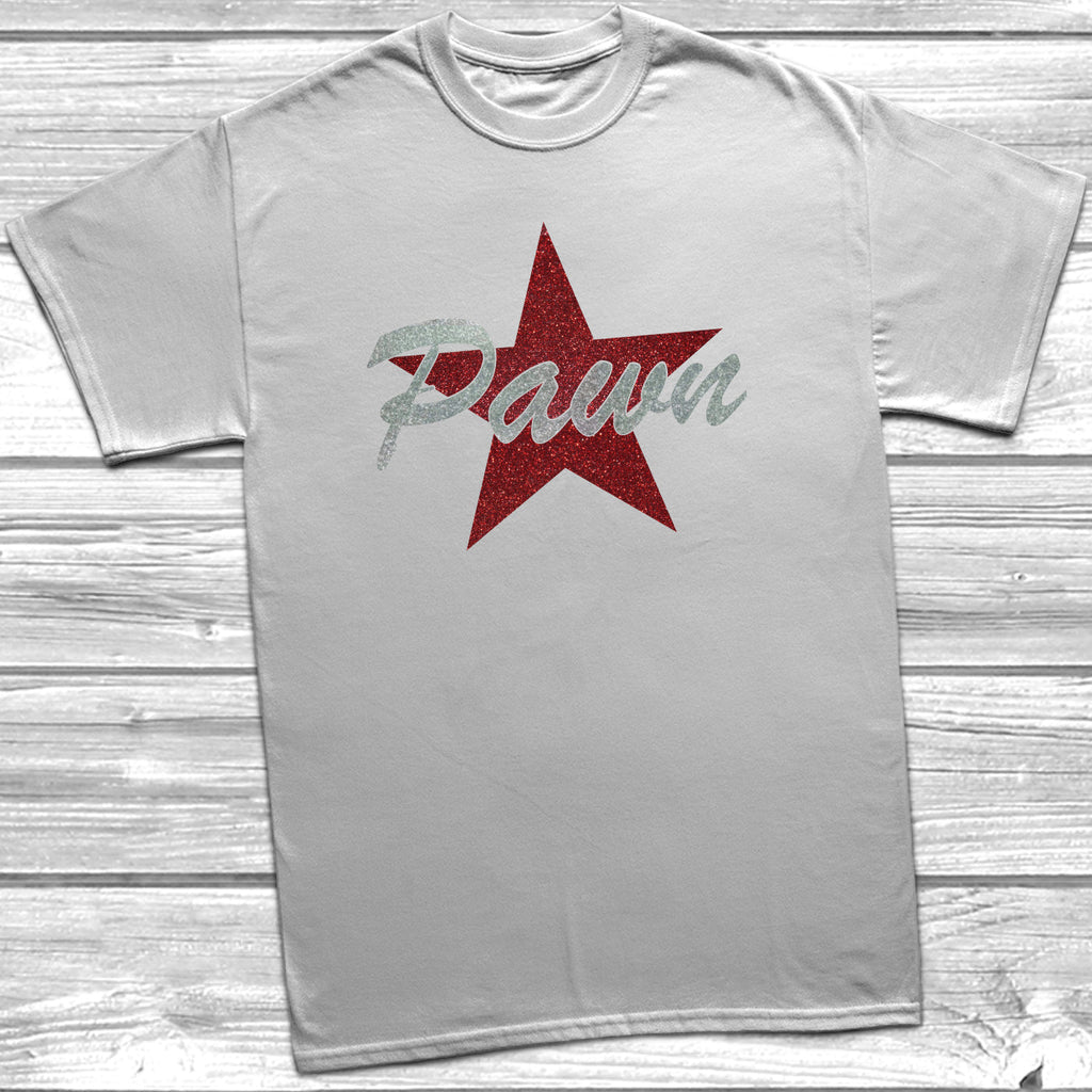 Get trendy with Pawn Star Glitter T-Shirt - T-Shirt available at DizzyKitten. Grab yours for £10.99 today!
