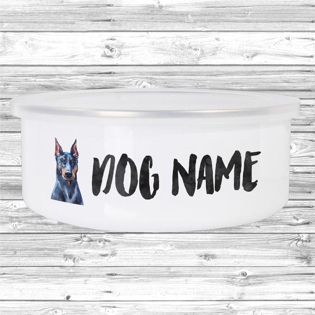 Get trendy with Personalised Watercolour Dog Bowl -  available at DizzyKitten. Grab yours for £16.99 today!