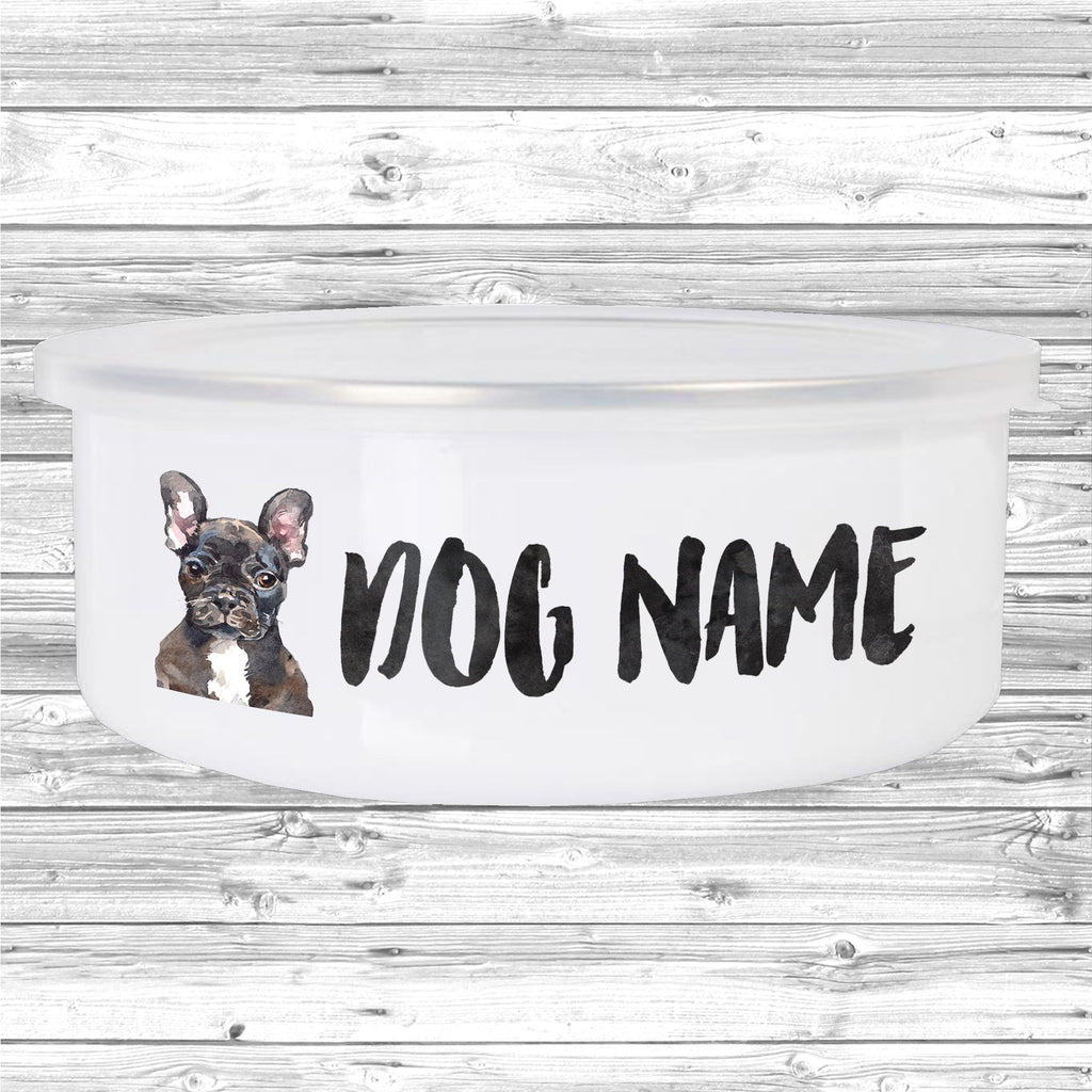 Get trendy with Personalised Watercolour Dog Bowl -  available at DizzyKitten. Grab yours for £16.99 today!