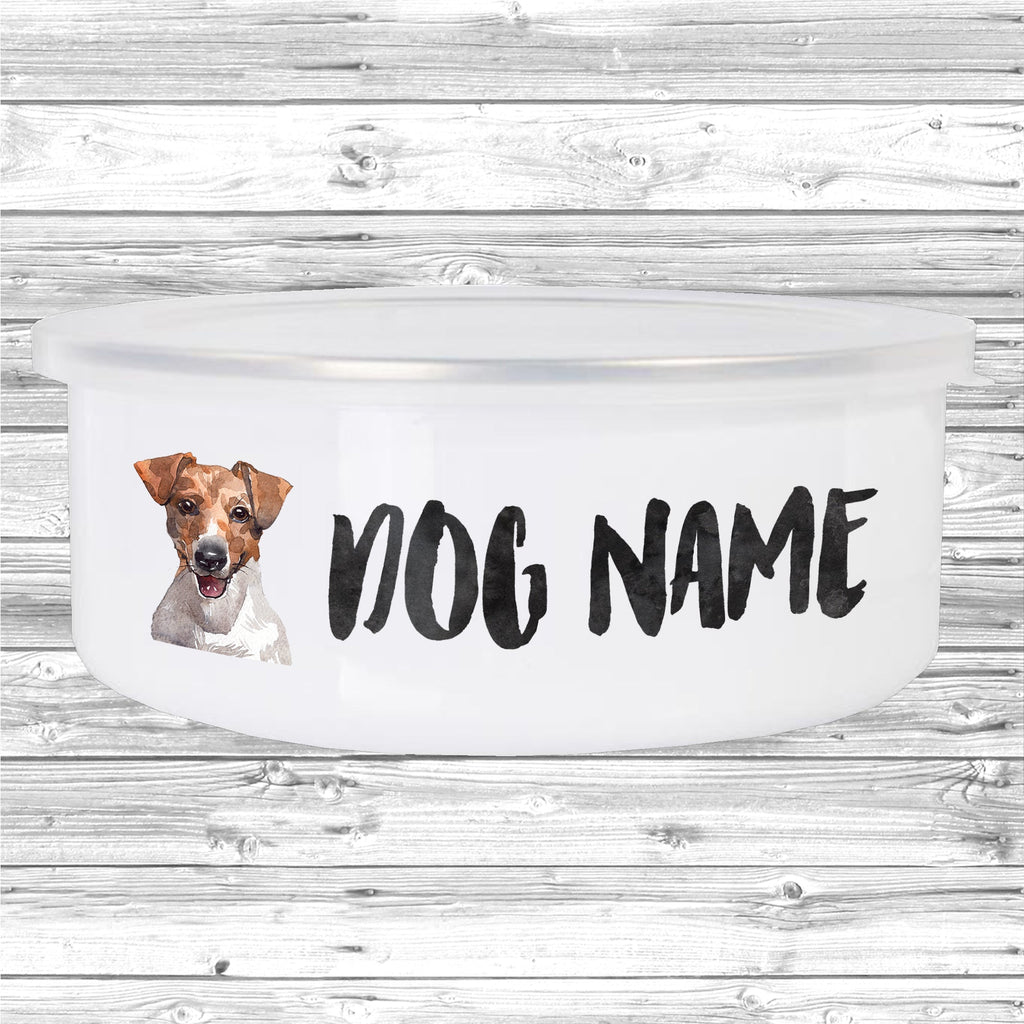 Get trendy with Personalised Watercolour Dog Bowl -  available at DizzyKitten. Grab yours for £16.49 today!