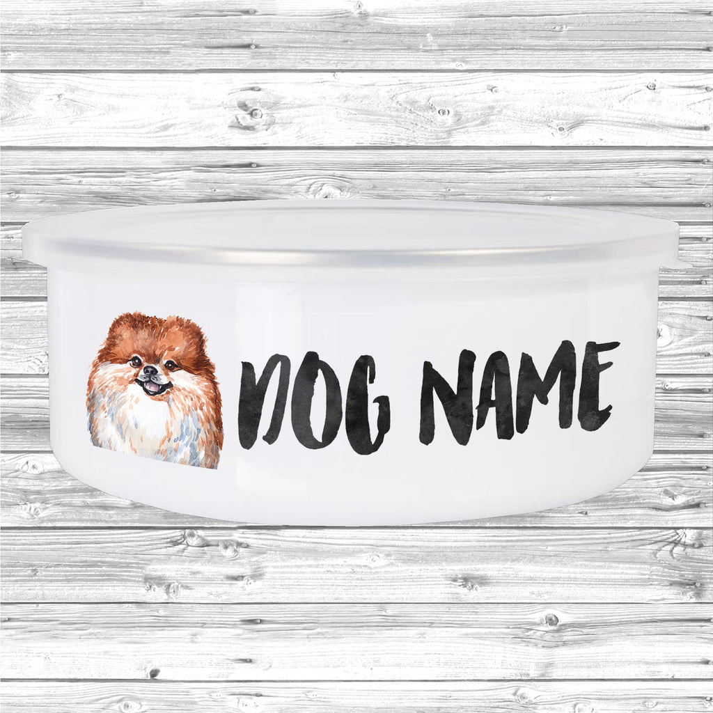 Get trendy with Personalised Watercolour Dog Bowl -  available at DizzyKitten. Grab yours for £16.49 today!