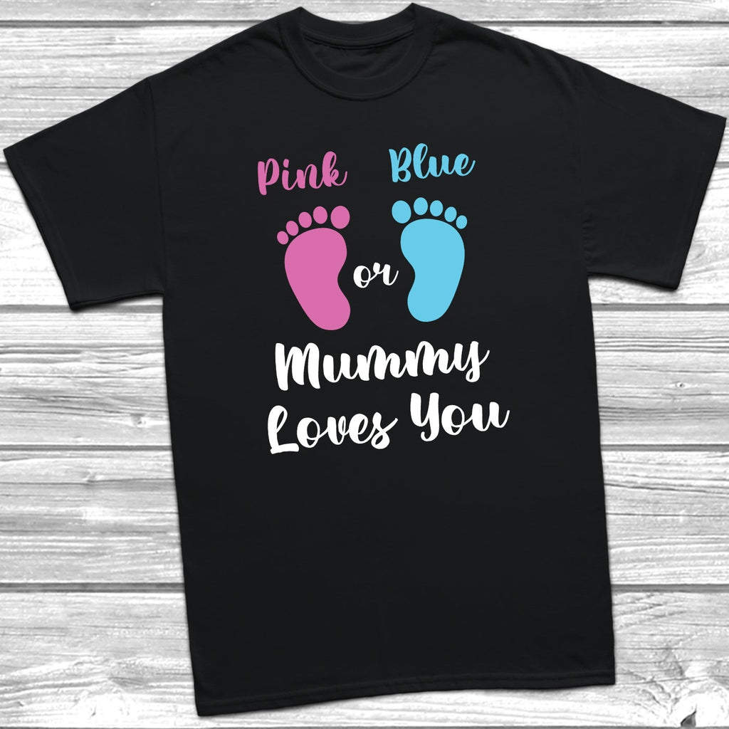 Get trendy with Pink Or Blue T-Shirt - T-Shirt available at DizzyKitten. Grab yours for £9.95 today!