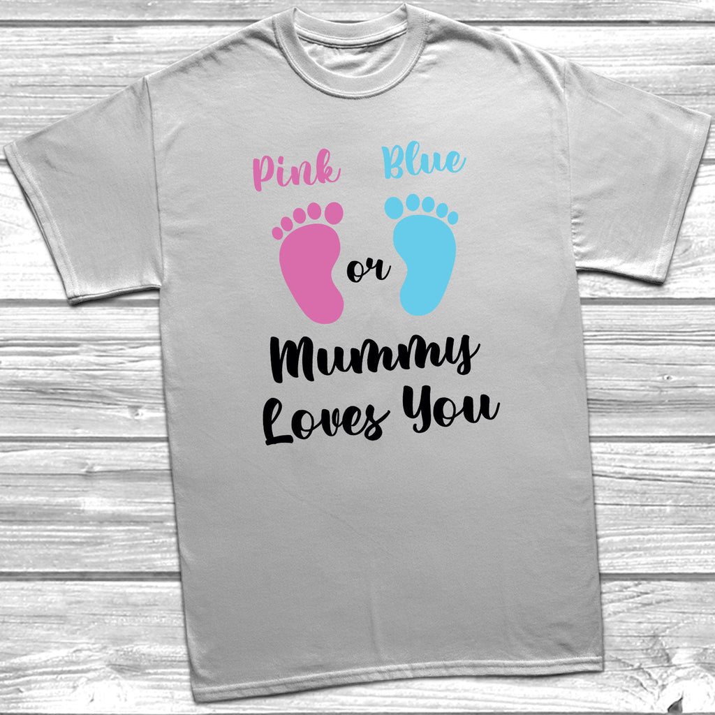 Get trendy with Pink Or Blue T-Shirt - T-Shirt available at DizzyKitten. Grab yours for £10.45 today!