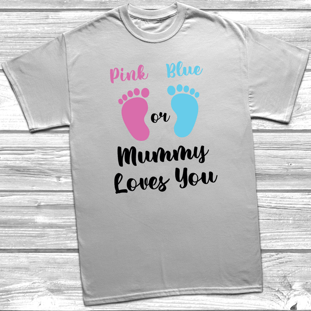 Get trendy with Pink Or Blue T-Shirt - T-Shirt available at DizzyKitten. Grab yours for £9.95 today!
