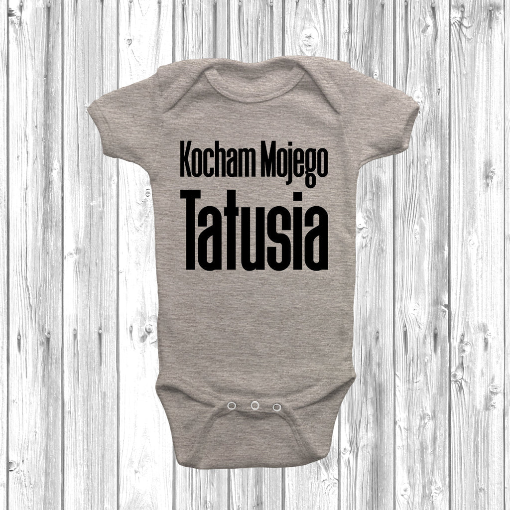 Get trendy with Kocham Mojego Tatusia Baby Grow - Baby Grow available at DizzyKitten. Grab yours for £7.99 today!