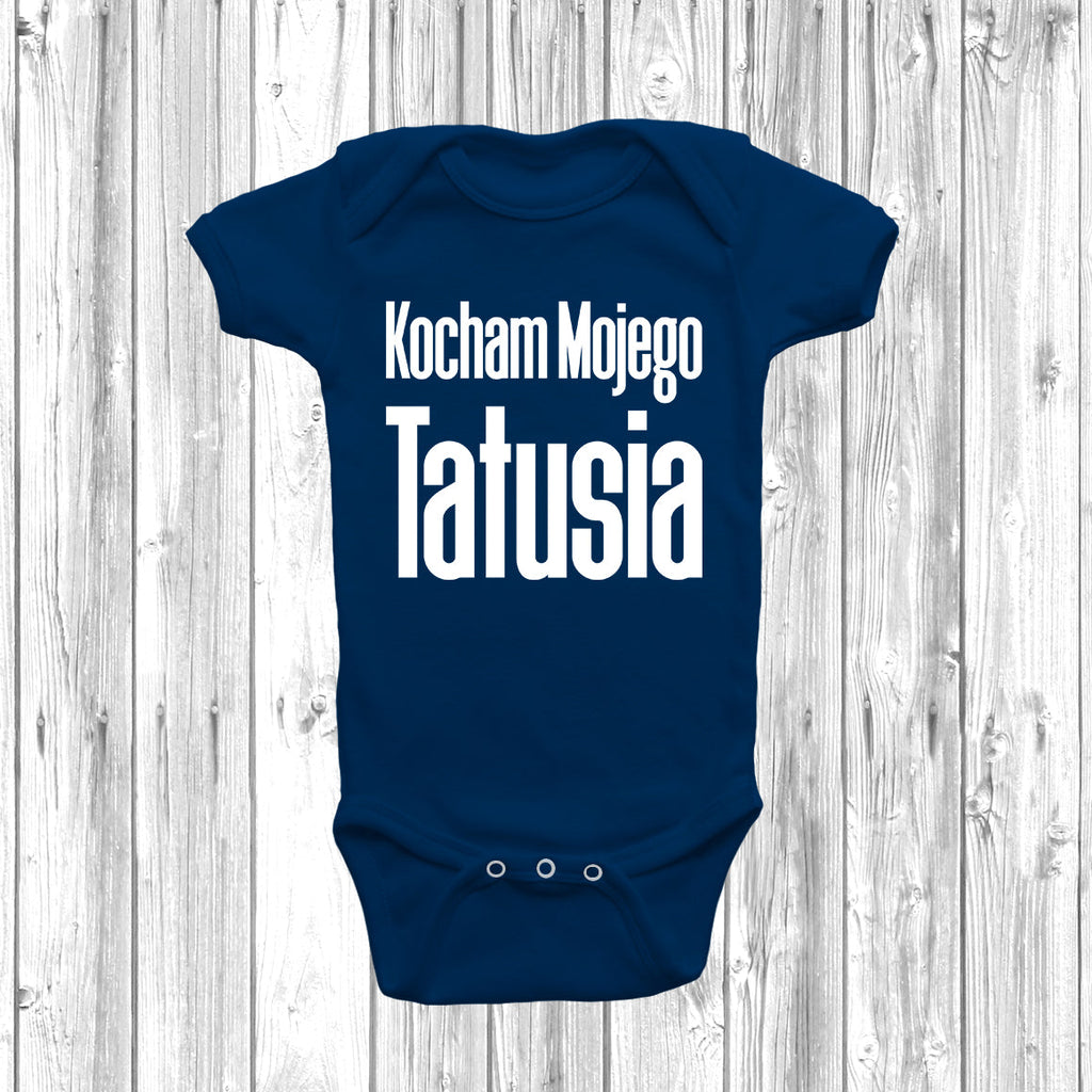 Get trendy with Kocham Mojego Tatusia Baby Grow - Baby Grow available at DizzyKitten. Grab yours for £7.49 today!