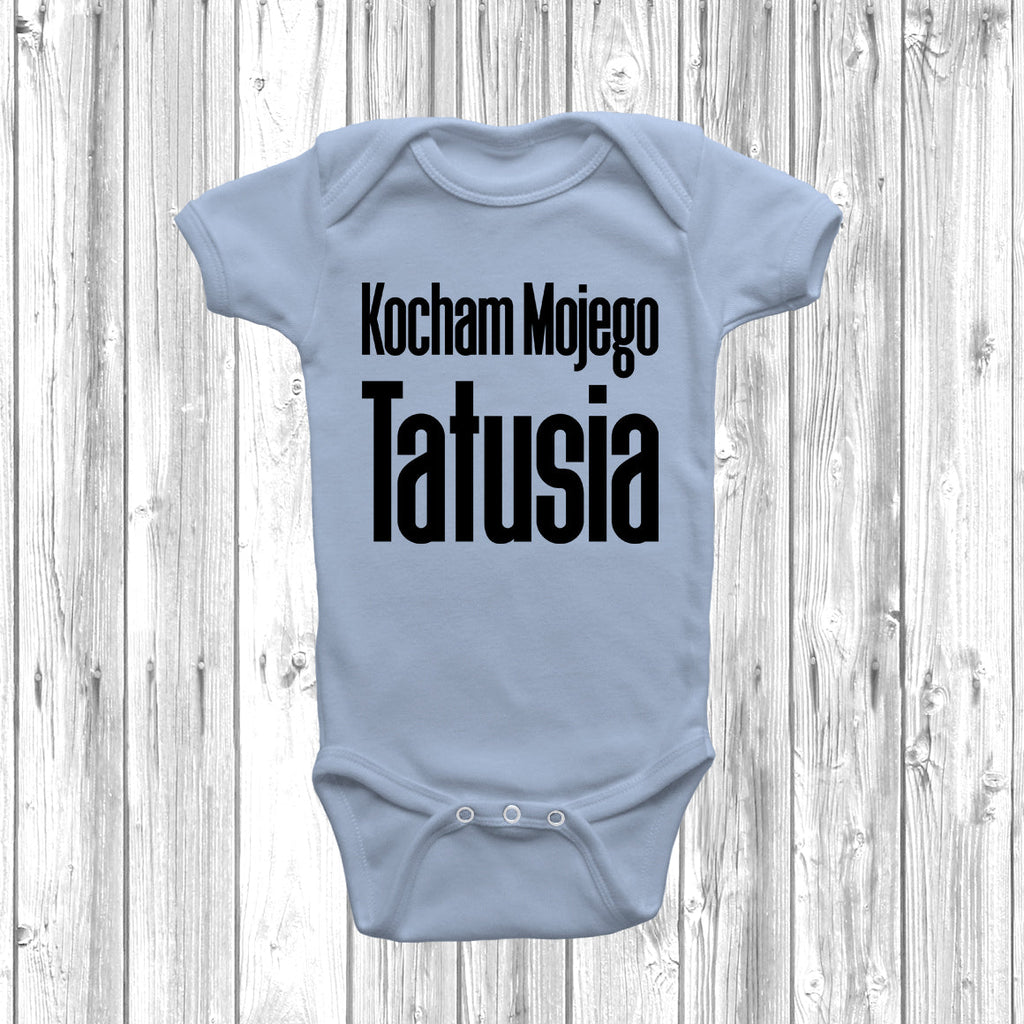 Get trendy with Kocham Mojego Tatusia Baby Grow - Baby Grow available at DizzyKitten. Grab yours for £7.99 today!