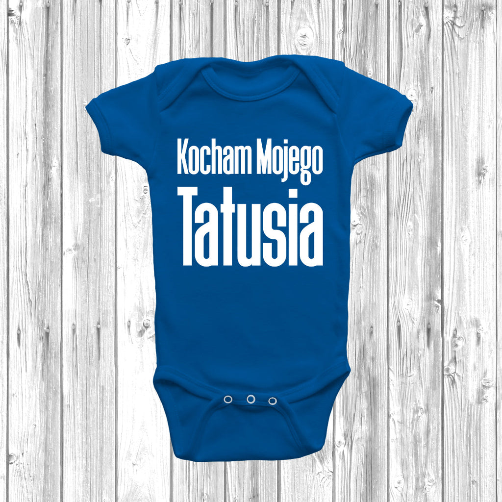 Get trendy with Kocham Mojego Tatusia Baby Grow - Baby Grow available at DizzyKitten. Grab yours for £7.99 today!