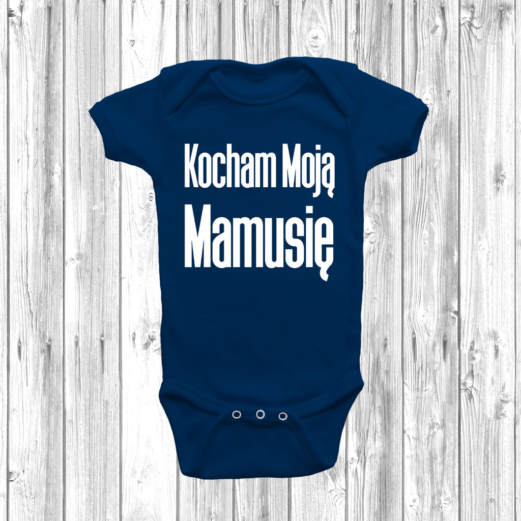Get trendy with Kocham Moją Mamusię Baby Grow - Baby Grow available at DizzyKitten. Grab yours for £7.99 today!