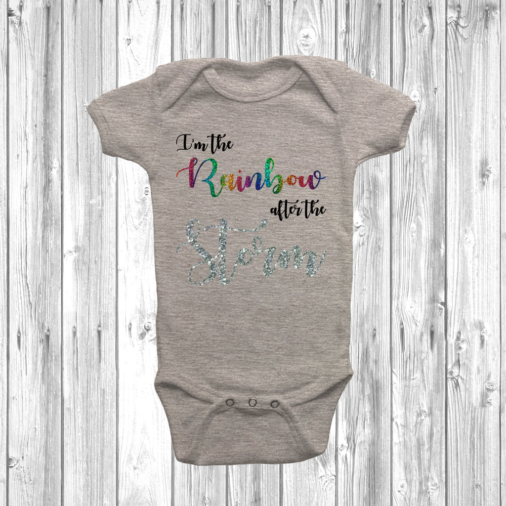 Get trendy with I'm The Rainbow After The Storm Baby Grow - Baby Grow available at DizzyKitten. Grab yours for £8.45 today!
