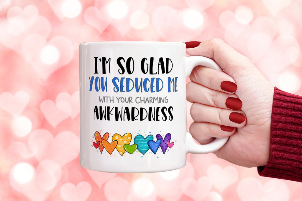 Get trendy with Seduced Me With Your Charming Awkwardness Mug - Mug available at DizzyKitten. Grab yours for £8.99 today!