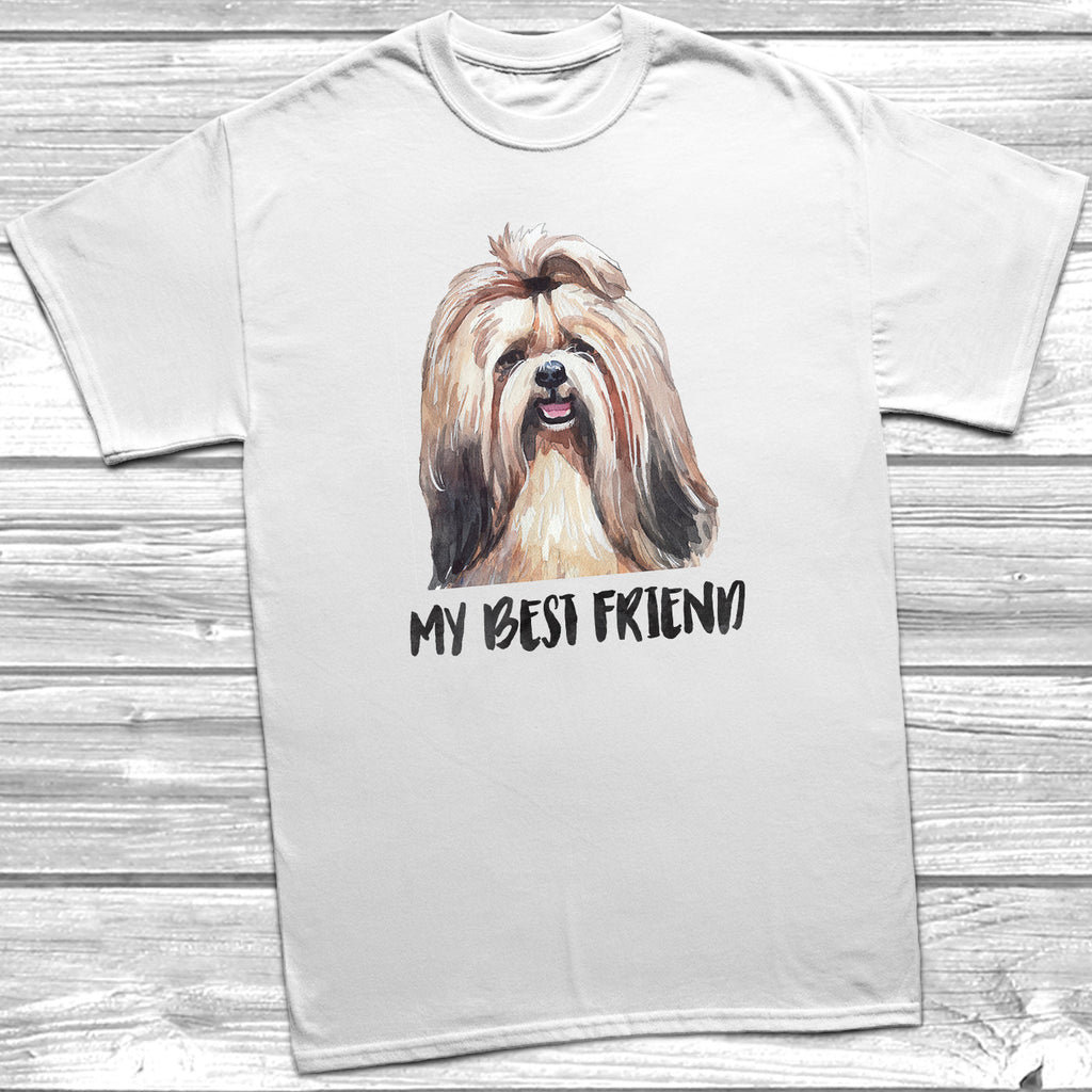 Get trendy with My Best Friend Shih Tzu T-Shirt - T-Shirt available at DizzyKitten. Grab yours for £11.95 today!