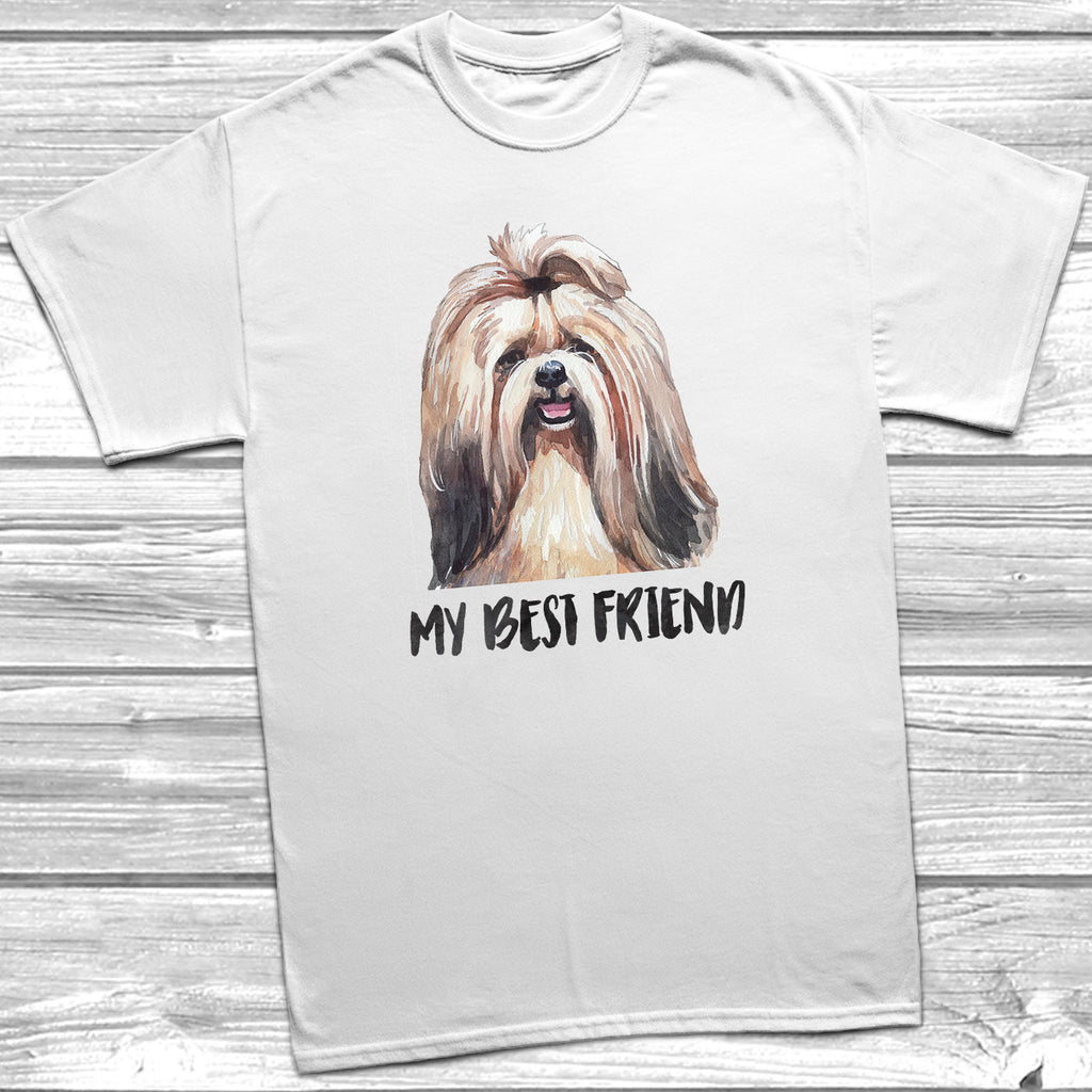 Get trendy with My Best Friend Shih Tzu T-Shirt - T-Shirt available at DizzyKitten. Grab yours for £10.99 today!