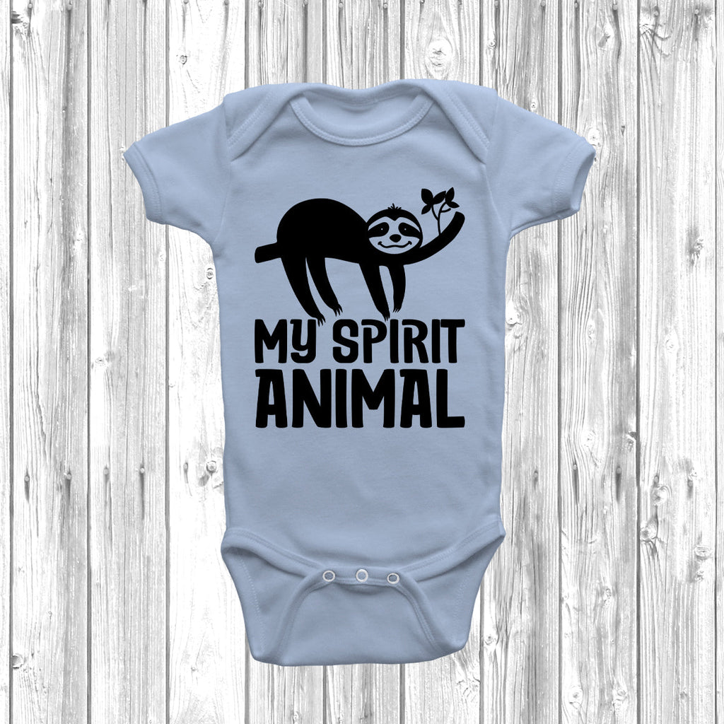 Get trendy with My Spirit Animal Baby Grow - Baby Grow available at DizzyKitten. Grab yours for £8.99 today!