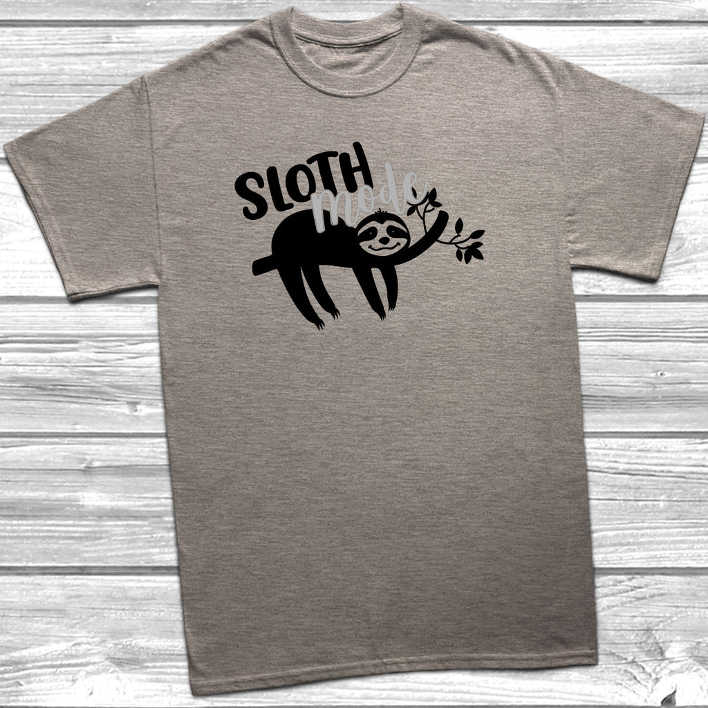 Get trendy with Sloth Mode T-Shirt - T-Shirt available at DizzyKitten. Grab yours for £11.49 today!