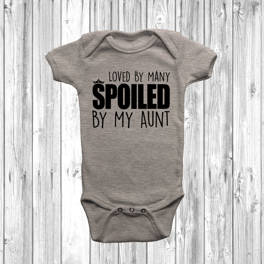 Get trendy with Loved By Many Spoiled By My Aunt Baby Grow - Baby Grow available at DizzyKitten. Grab yours for £9.45 today!