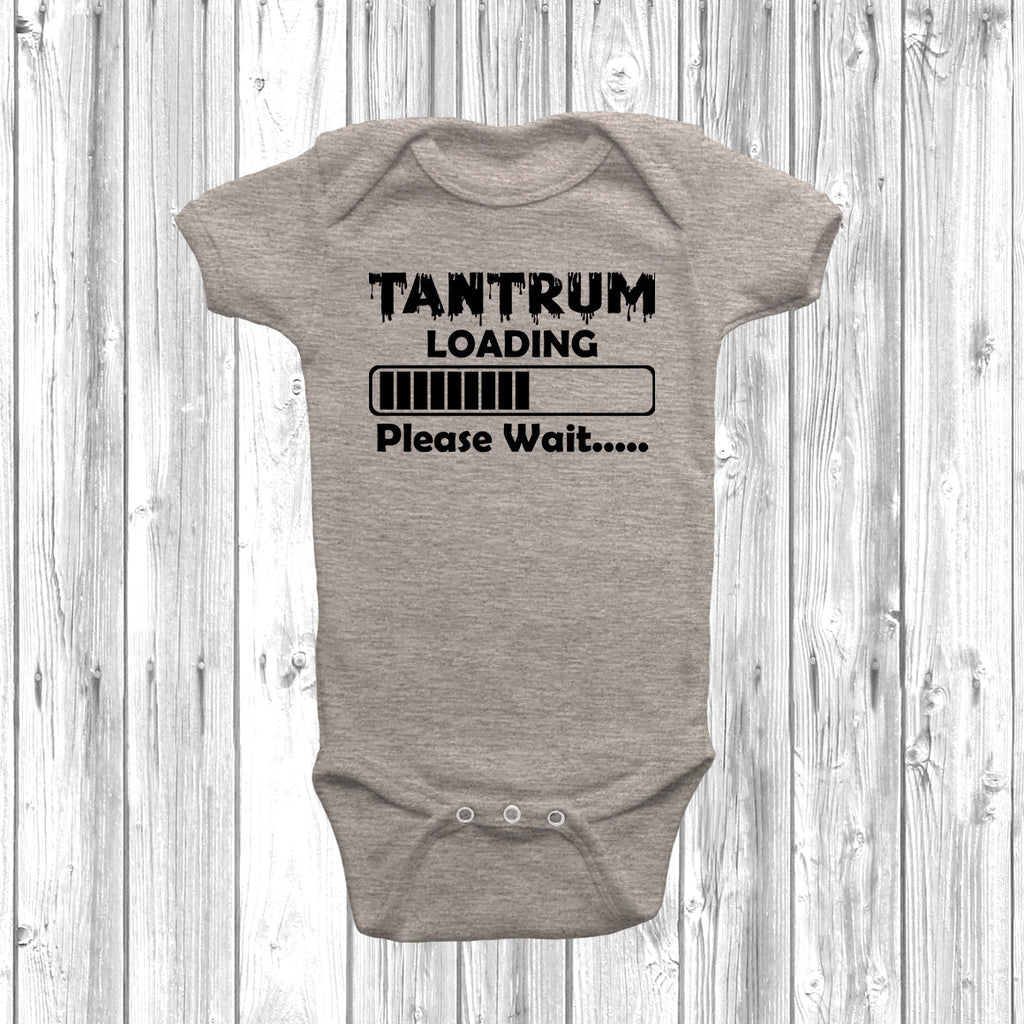 Get trendy with Tantrum Loading Baby Grow - Baby Grow available at DizzyKitten. Grab yours for £8.49 today!