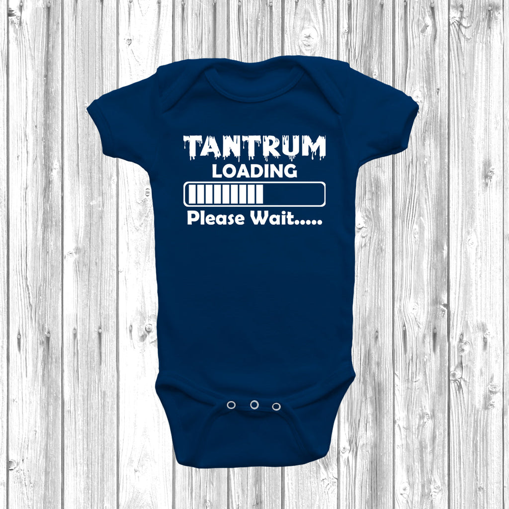Get trendy with Tantrum Loading Baby Grow - Baby Grow available at DizzyKitten. Grab yours for £8.49 today!