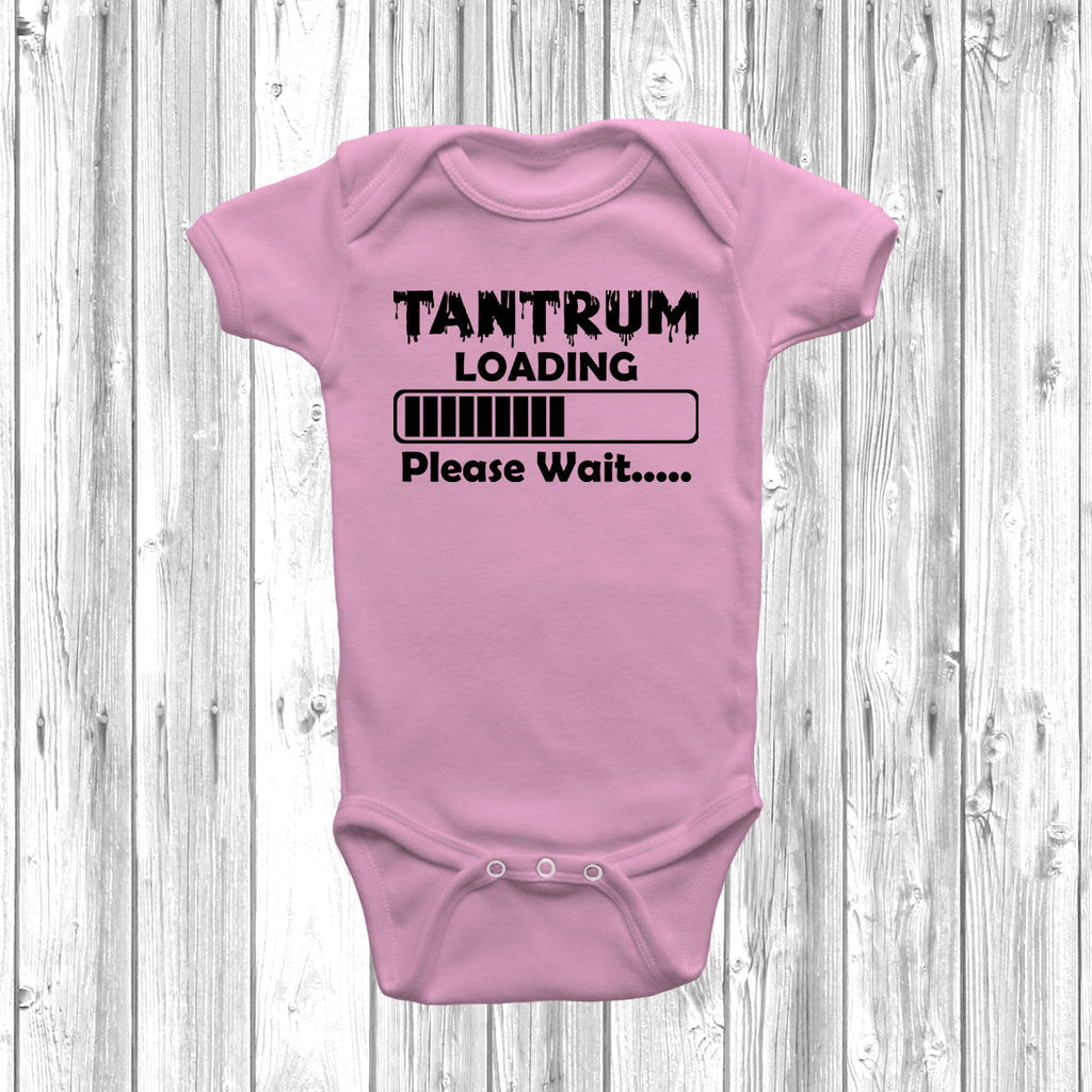 Get trendy with Tantrum Loading Baby Grow - Baby Grow available at DizzyKitten. Grab yours for £8.49 today!