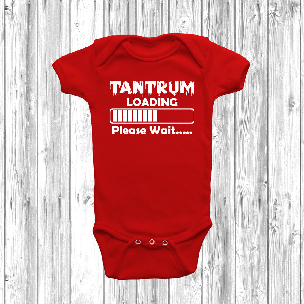 Get trendy with Tantrum Loading Baby Grow - Baby Grow available at DizzyKitten. Grab yours for £7.99 today!