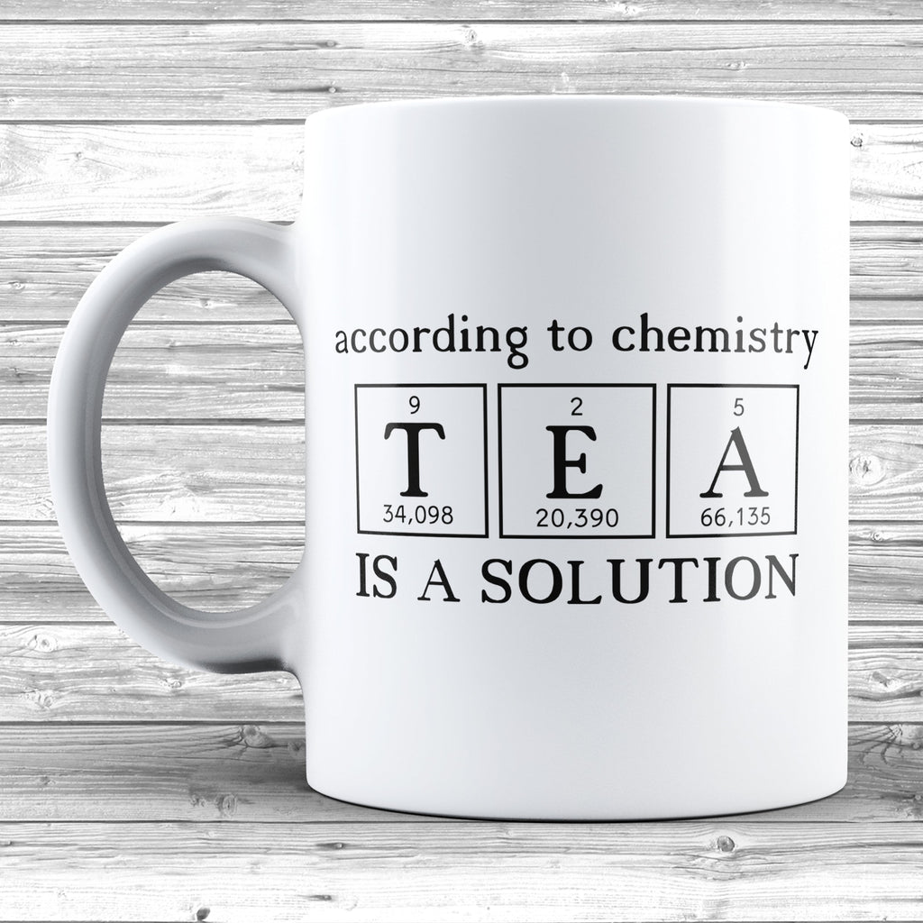 Get trendy with According To Chemistry Mug - Mug available at DizzyKitten. Grab yours for £8.99 today!