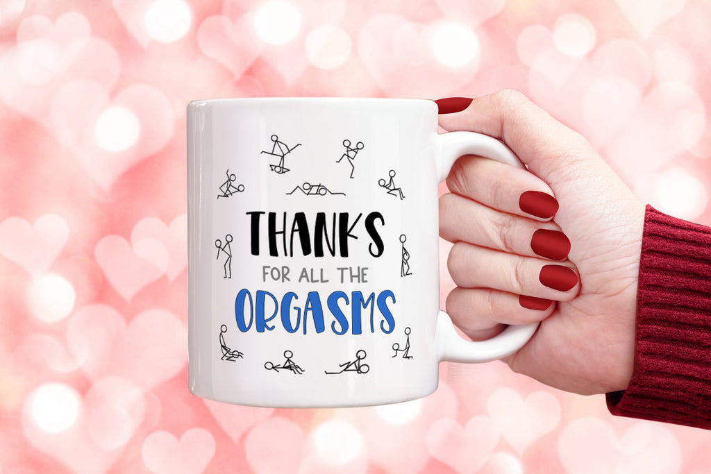 Get trendy with Stick Figure Thanks For All The Orgasms Mug - Mug available at DizzyKitten. Grab yours for £8.99 today!