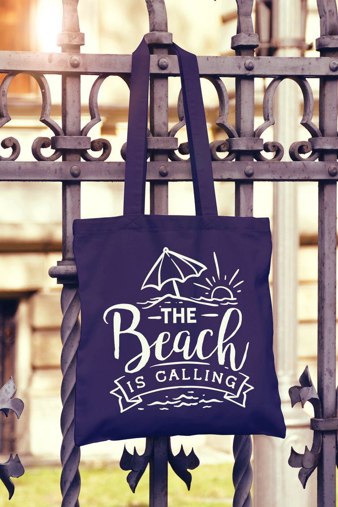 Get trendy with The Beach Is Calling Tote Bag - Tote Bag available at DizzyKitten. Grab yours for £7.99 today!