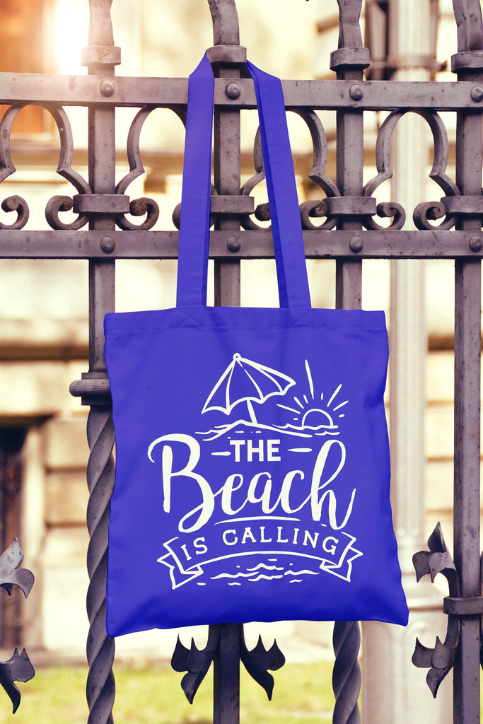 Get trendy with The Beach Is Calling Tote Bag - Tote Bag available at DizzyKitten. Grab yours for £8.49 today!