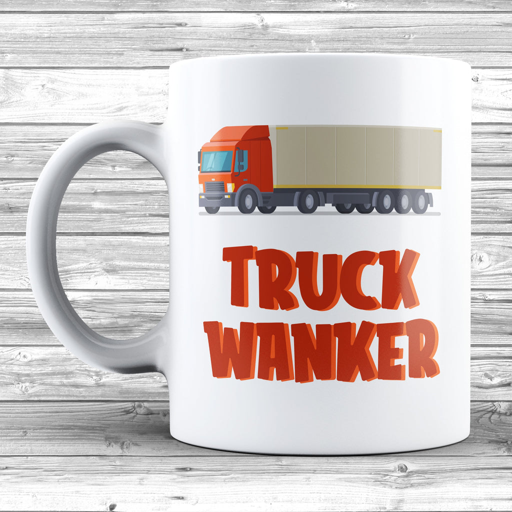 Get trendy with Truck Wanker Mug - Mug available at DizzyKitten. Grab yours for £7.99 today!