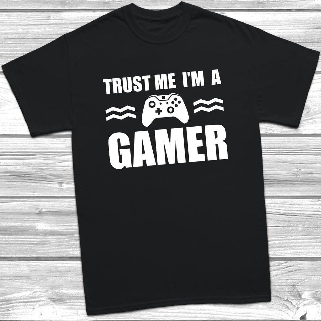 Get trendy with Trust Me I'm A Gamer XB T-Shirt - T-Shirt available at DizzyKitten. Grab yours for £8.99 today!