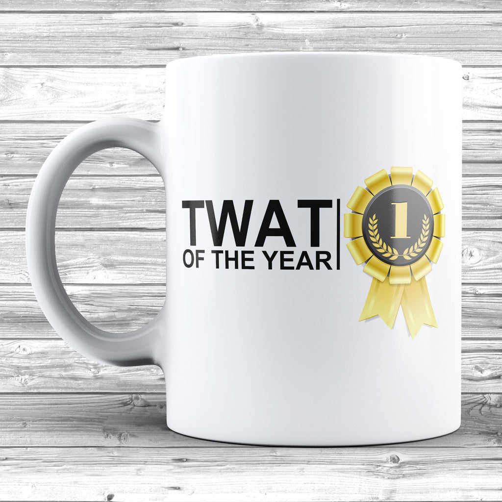 Get trendy with Twat Of The Year Mug - Mug available at DizzyKitten. Grab yours for £8.95 today!