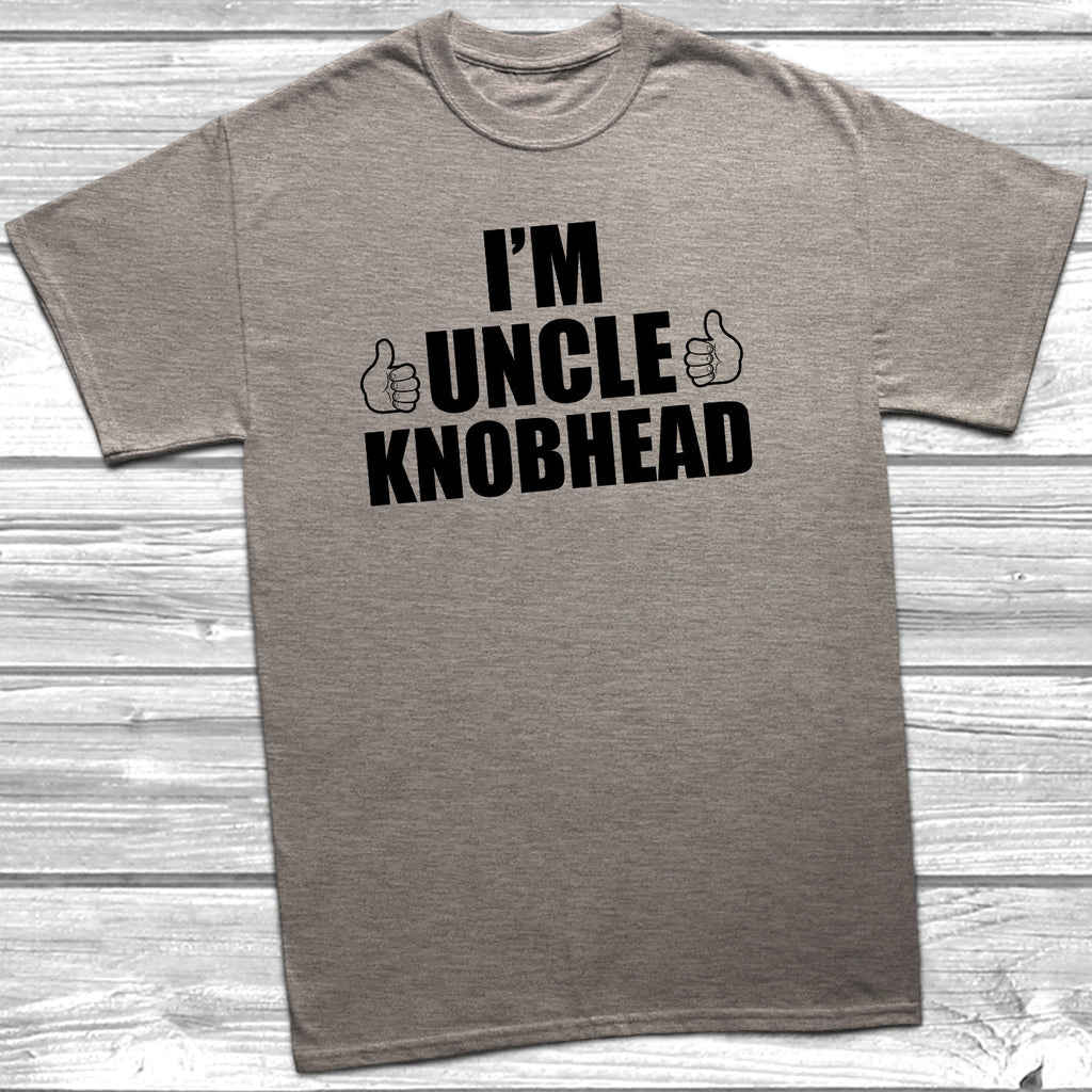 Get trendy with I'm Uncle Knobhead T-Shirt - T-Shirt available at DizzyKitten. Grab yours for £10.45 today!