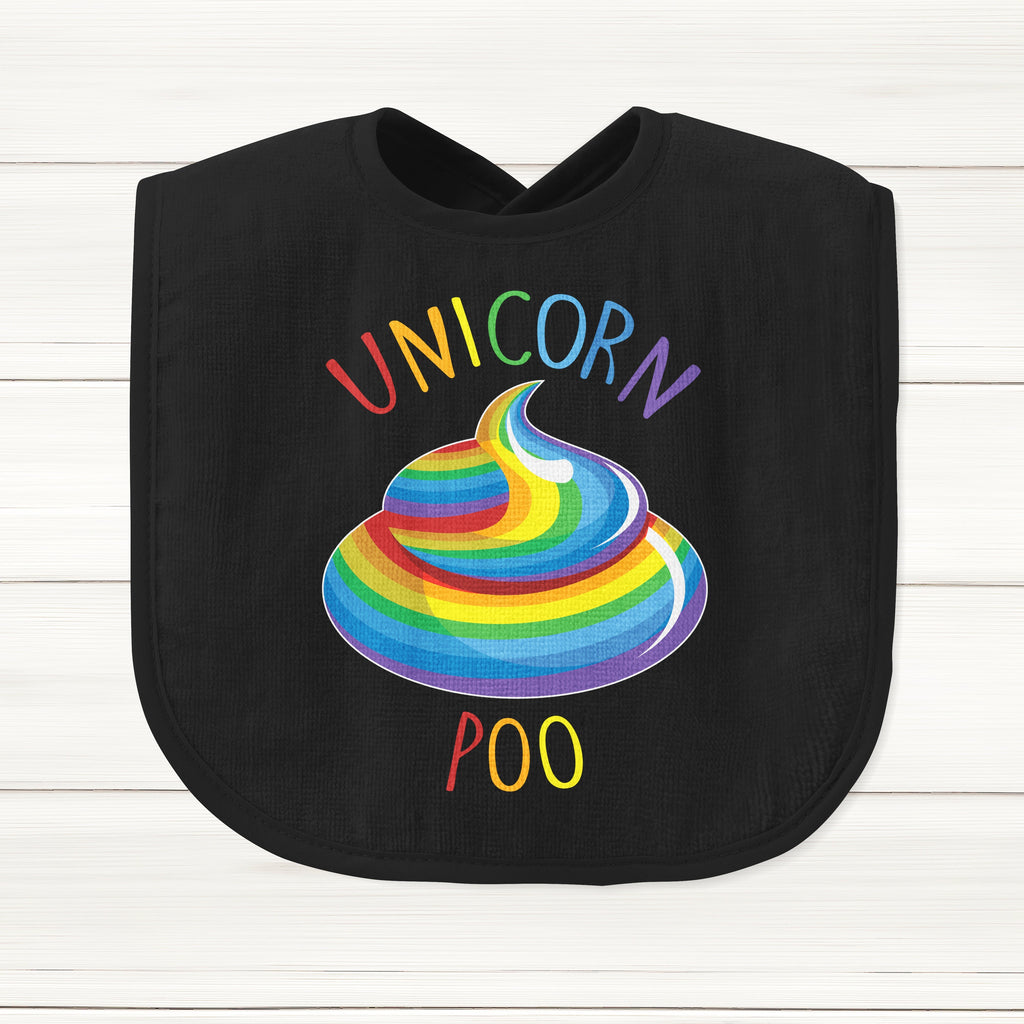 Get trendy with Unicorn Poo Baby Bib - Baby Grow available at DizzyKitten. Grab yours for £7.49 today!