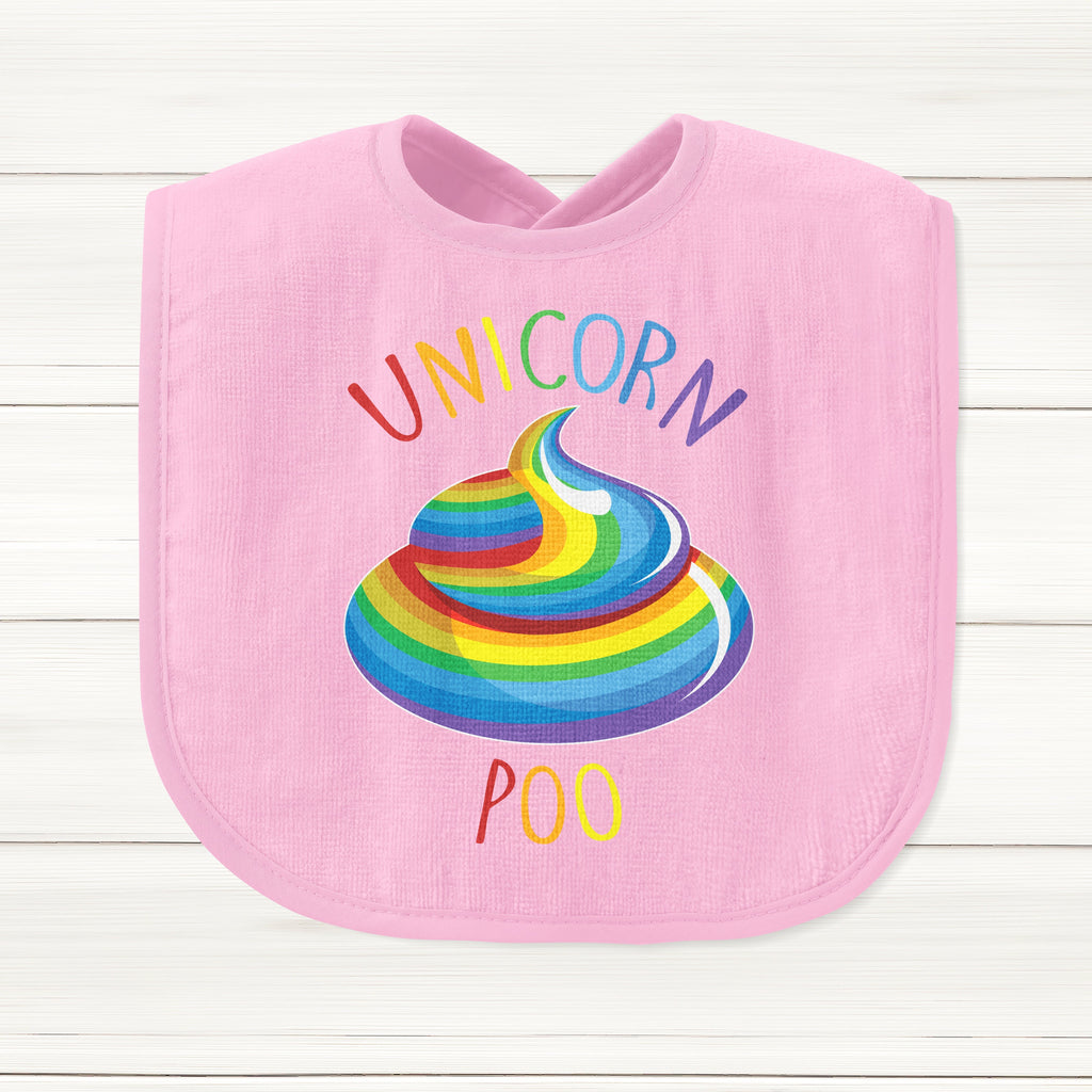 Get trendy with Unicorn Poo Baby Bib - Baby Grow available at DizzyKitten. Grab yours for £7.49 today!
